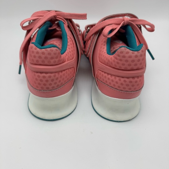 Reebok Legacy Lifter Flexweave Sneaker Women’s Size 8 Pink Teal Weightlifting - Picture 6 of 12